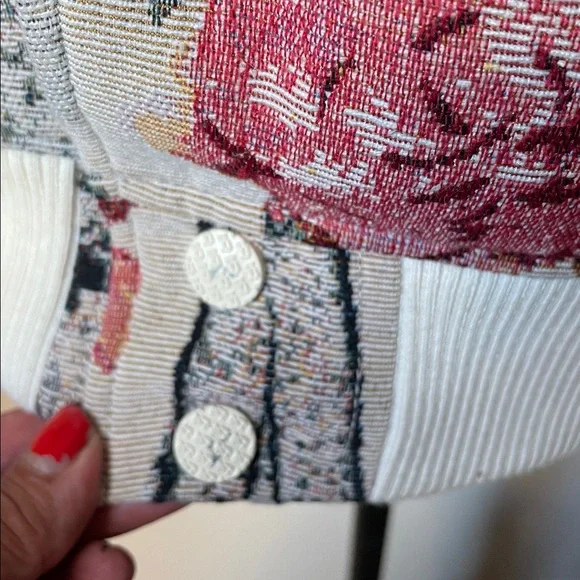 Guapi Fringed Butterfly Bomber Jacket . NEW w/o Tags - Picture 3 of 11